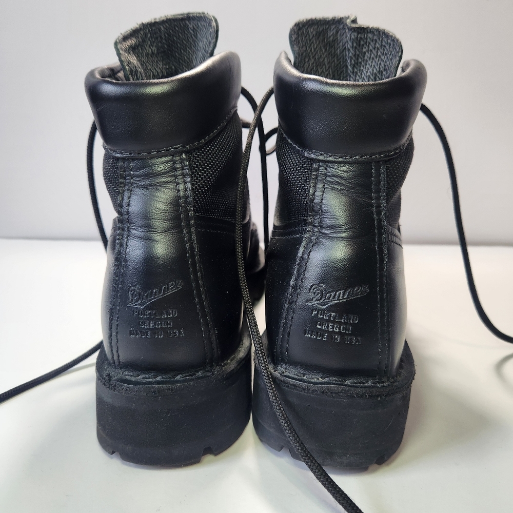 Danner Patrol 6” Boots Black Gore-Tex Leather Vibram USA 25200 Women's Size 7 - Picture 3 of 10